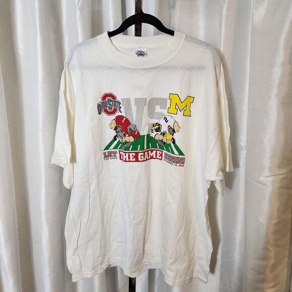 Delta Other - Ohio State Buckeyes The Game 2006 OSU Football Columbus White T Shirt Michigan